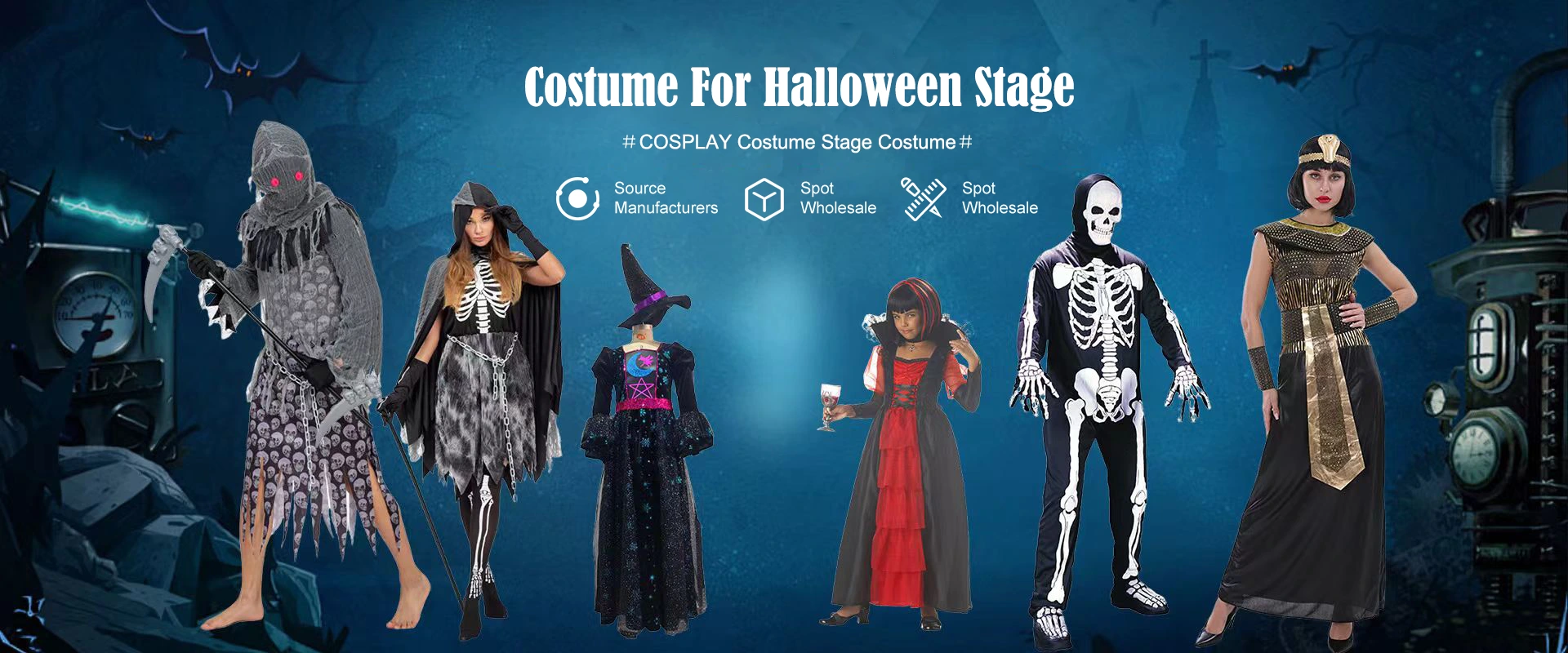 Fornitore di costumi di Halloween