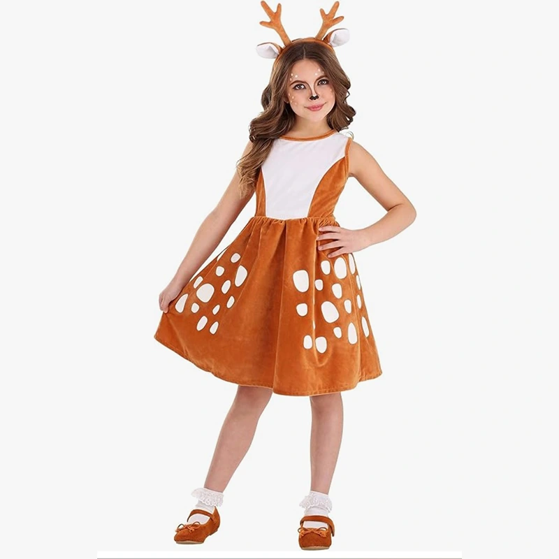 Costume da alce per ragazza